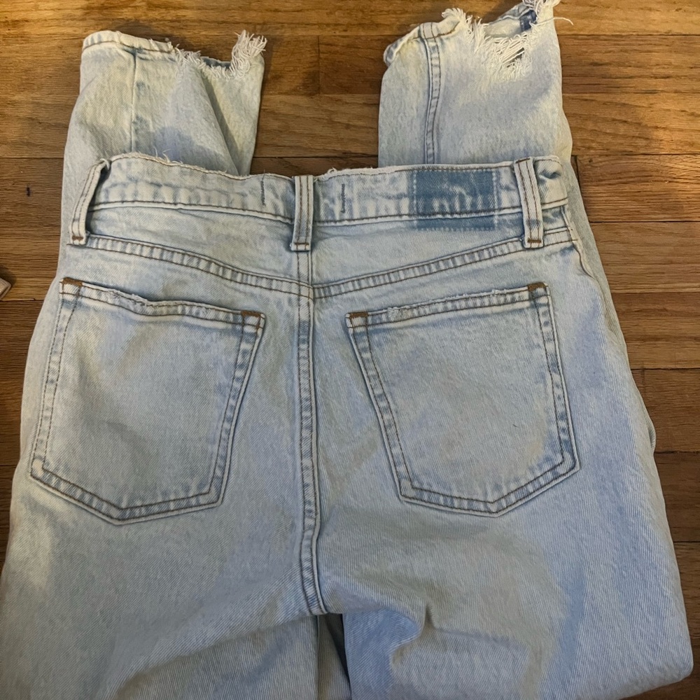 Abercrombie & Fitch Light Blue Straight Leg Jeans